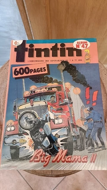 Album du Journal de Tintin Nouveau Tintin Album N° 47