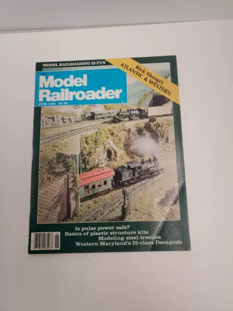 Model Railroader Magazine June 1985