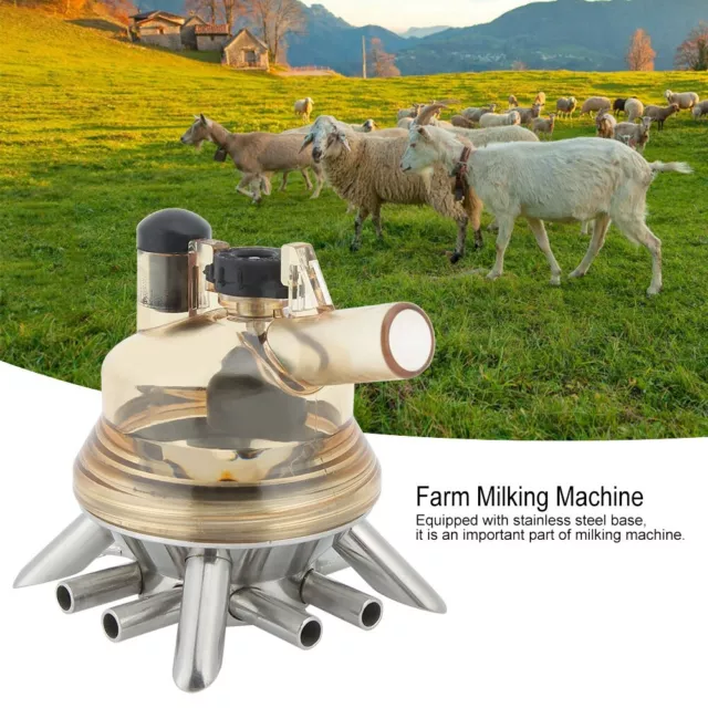 160cc Cow Sheep Milk Machine Part Milk Claw Milking Collector Tool With AU