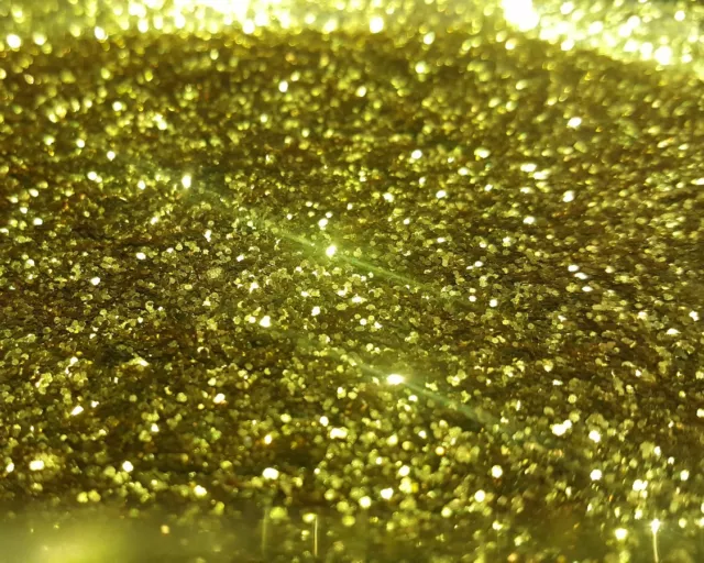 1/2 Pound Premium Gold Metal Flake .015" Auto Paint Additive Custom Flakes - 2