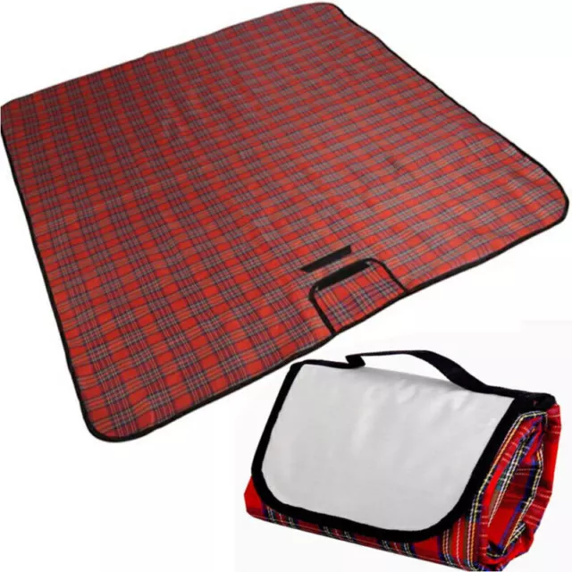 Large Picnic Blanket Waterproof Family Travel Outdoor Beach Camping Mat Rug UK