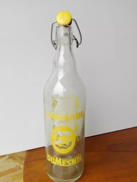 Bottle Screen Printing Lemonade Dumesnil Vintage Bistro Creperie BAR 3.4oz