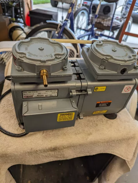 Gast Vacuum Pump NEW For Dental Lab Porcelain Ovens