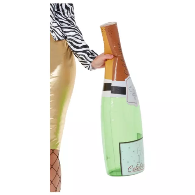 Inflatable Champagne Bottle 26" Costume Prop New Year's Eve Party Giant Jumbo