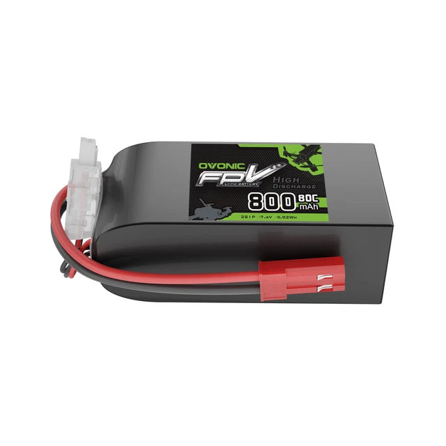 FTX 9736 7.4V 800mAh Li-ion RC Car Battery – Fits Tracer, Slyder, HBX Ravage + USB Charger