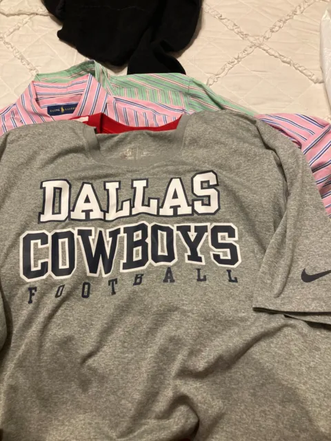 Dallas Cowboys  short sleeve Nike Dri Fit  t shirt adult XXL 2xl NEW