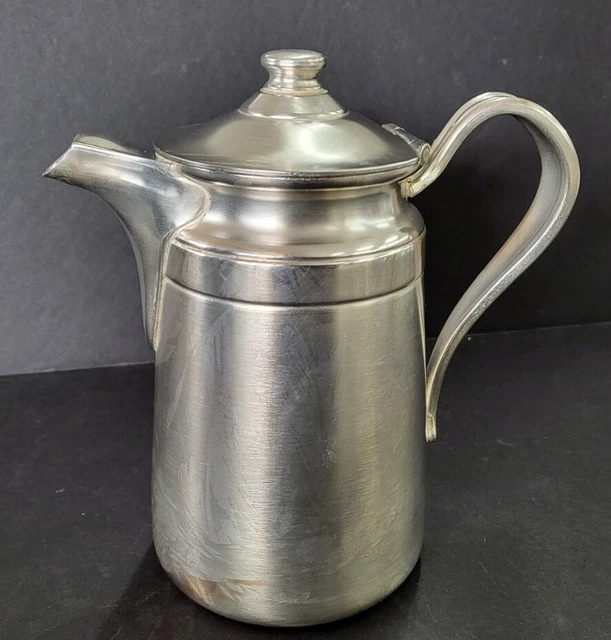 Vintage Reed & Barton Silver Soldered Pitcher or Creamer w lid  #4004