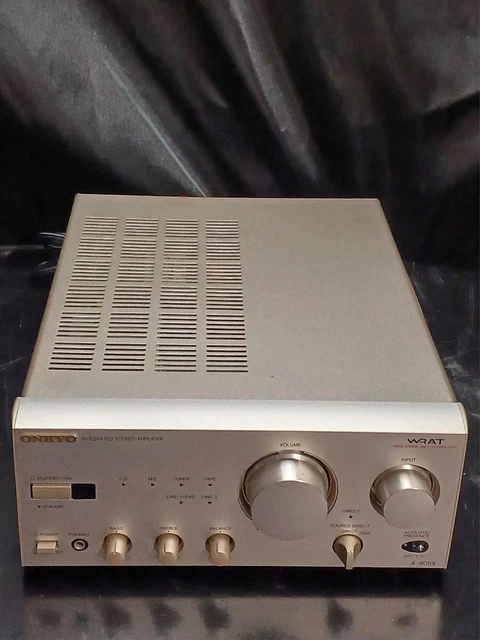 AMPLIFICATEUR INTÉGRÉ MONTÉ sur DAC ONKYO A-9050 AC100V testé EUR 274