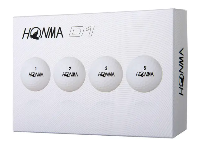 Honma Japon Balle de Golf Balles D1 Dynamique Distance Blanc 1dozen BT-1801