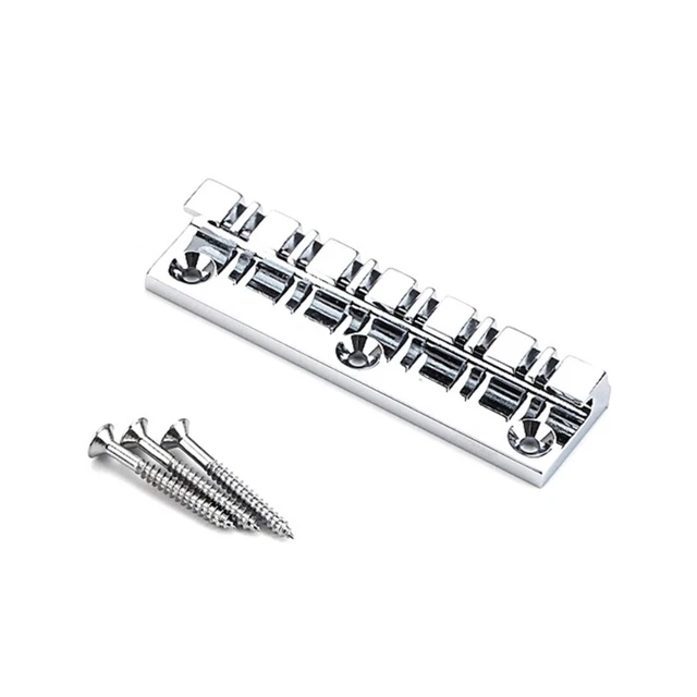 12 Strings Electric Guitars Fixed Harp Bridge with Screws Easy to Assemble