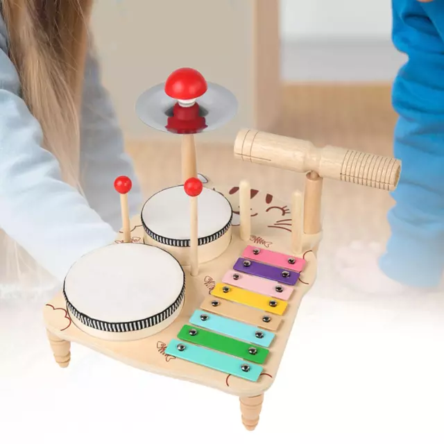 Trommel Xylophon Spielzeug, Musikspielzeug, Multifunktionales Kinder Baby