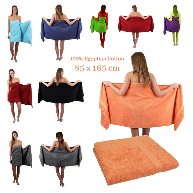Extra Large Super Big Jumbo Bath Sheets 100% Egyptian Cotton XL Bathroom Towels