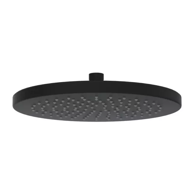 Signature Hardware 8" Modern Round Rainfall Shower Head - 1.8 Gpm - Matte Black