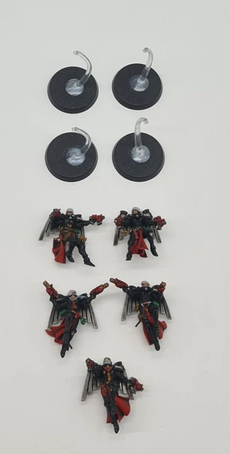 Seraphim Squad Adepta Sororitas  Hexenjäger Warhammer 40K gut bemalt 2