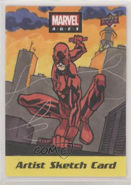2020 Upper Deck Marvel Ages Sketch Cards 1/1 Phillip Sevy Auto Sketch 07yb