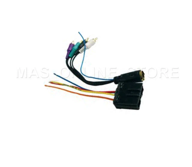 Mitsubishi Radio WIRE HARNESS w Infinity Amp PLUG 92-07 LANCER GALANT