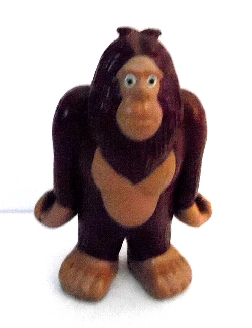 Big Foot 1 3/4" Hard Plastic Figure Unmarked ~EXCELLENT~