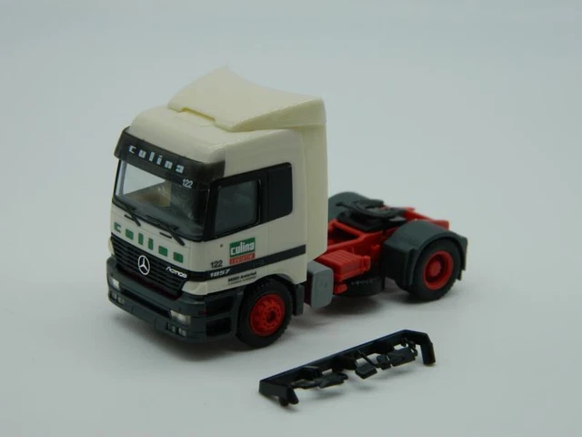 Trattore Stradale Mercedes Actros Bianco Scala 1:76 - Oxford Diecasts 76WHMERCAB