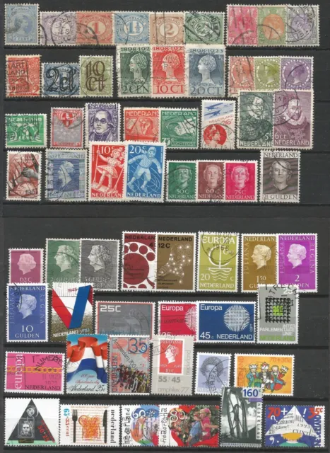 Netherlands: lot stamps 1891-2000