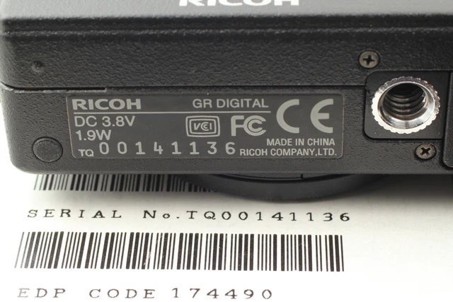 [Near MINT in BOX] Ricoh GR Digital 8.1MP Digital Camera + GT-1 GH-1 from JAPAN 11