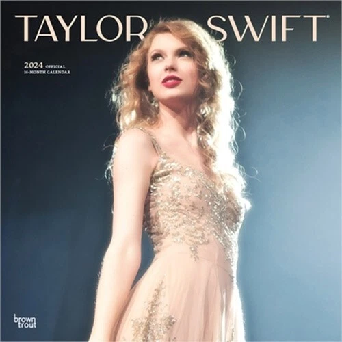 TAYLOR SWIFT 2024 Square (Calendar) 16month Calendar Open 18.40