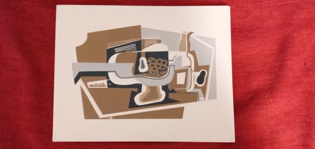 Serigraphie Juan Gris Le Compotier