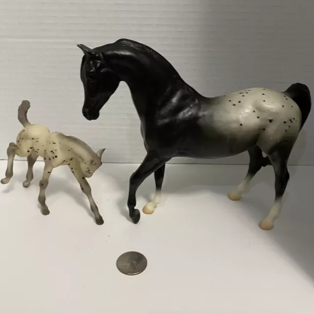 Blanket Appaloosa Mare and Foal Breyer Classic Set