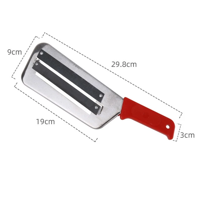 Verdura Taglierino Leggero con Una Confortevole Maniglia 29.8 X 9 CM Mano Spela