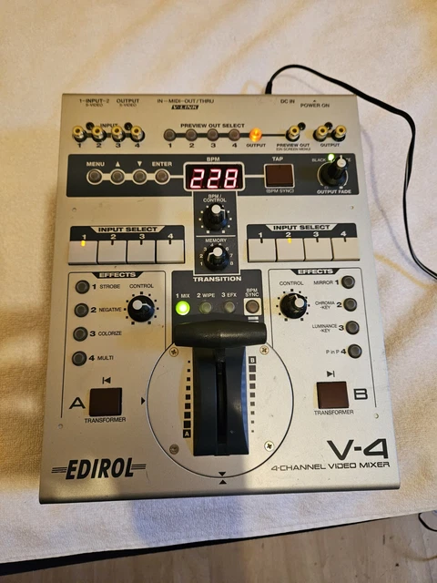 EDIROL LVS 400 Video Mixer Switcher £250.00 - PicClick UK