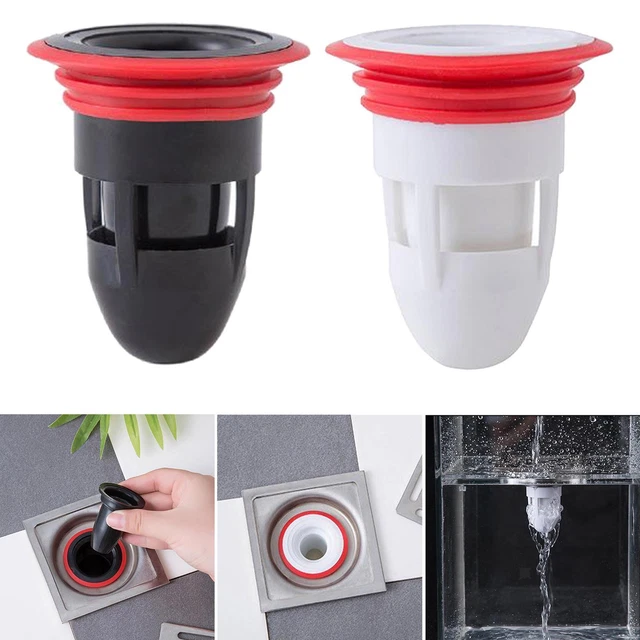 SILICONE DRAIN BACKFLOW Preventer Sink Floor Drain Seal, One £5.08 ...