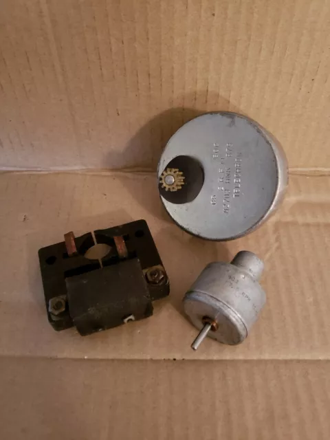 Telechron Clock Motor Rotor Parts (Sold As One Lot)