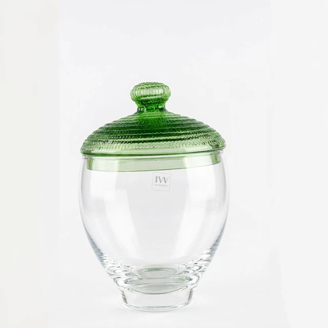 Bocal En Verre Verni Avec Clip BELA - 2 Litres - Neuf