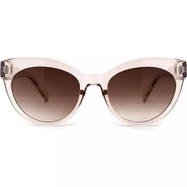 Womens Classic High Point Tip Oversize Cat Eye Sunglasses