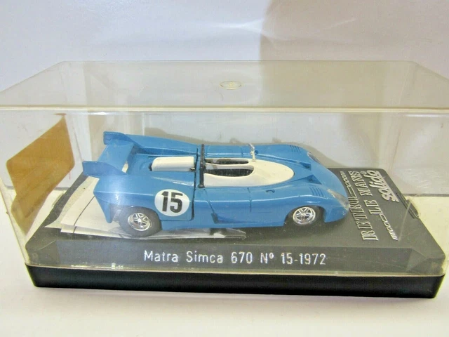 Solido Matra 670 Le Mans 1972 N°15 – Miniature 1:43, Métal, état Correct, France