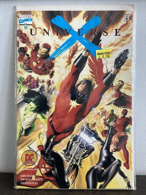 Universe X 0 Dynamic Forces Variant Df Exclusive 2000 Sealed W Coa Alex Ross Nm-