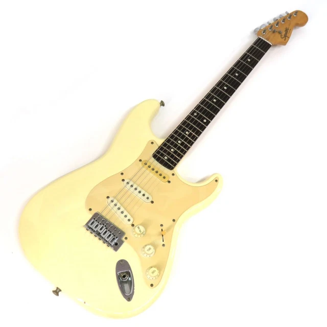 Squier by Fender Standard Stratocaster White Electric Guitar