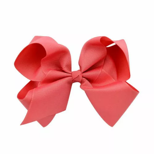 Clip per capelli Big Bows Boutique 4 pollici clip alligatore nastro grosgrain fiocco ragazza