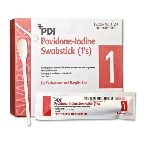 Histonal impregnado de yodo Professional DesechablesPDI® PVP, 50/caja