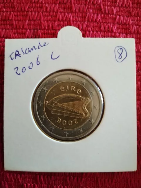 pièce de 2 euro 2006 Irlande ( pièce de 2 euro courante neuve)