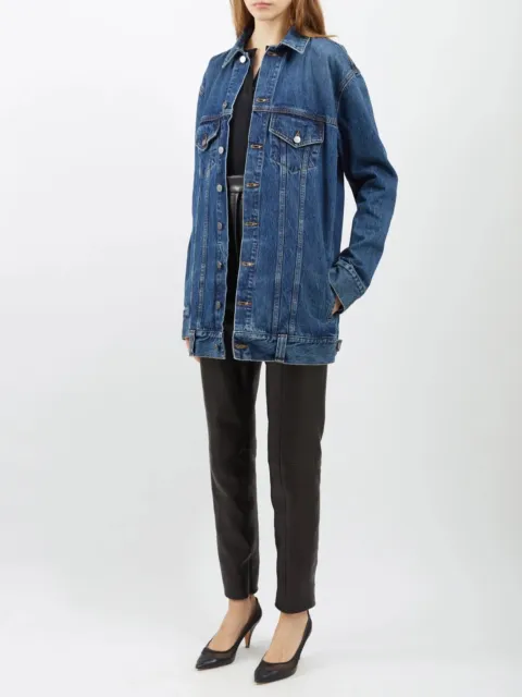 Khaite Ross Oversized Denim Jacket - Size Small - New With Tags