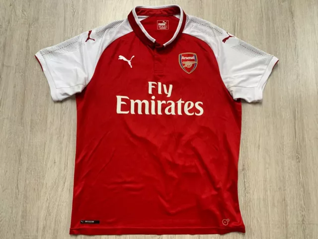 2017 2018 Home ARSENAL Fußball Trikot Football Shirt Jersey Puma L #31 Kolasinac