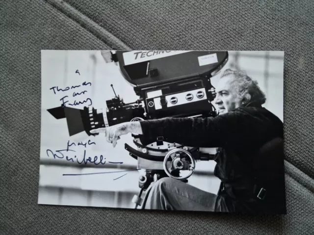 Federico Fellini   Autogramm auf Foto signiert