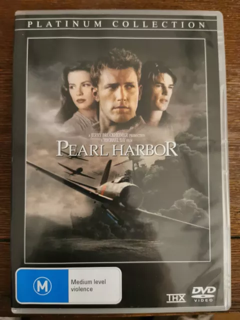 PEARL HARBOR DVD 2000 Platinum Collection Region 4 Ben Affleck Josh Hartnett  $7.95 - PicClick AU