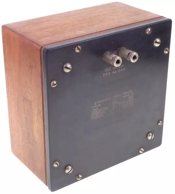 General Radio 100 Milli-H 100mh Standard inductance 106-k Standardinduktivität