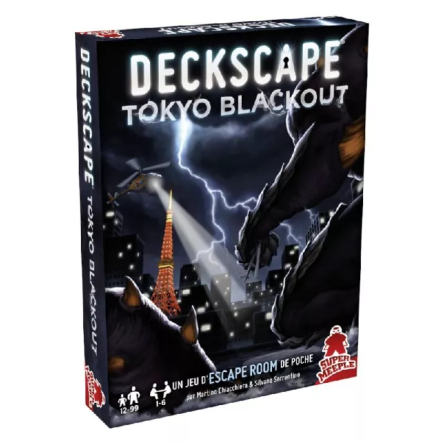 Deckscape - Tokyo Blackout - Jeu de Société - Super Meeple