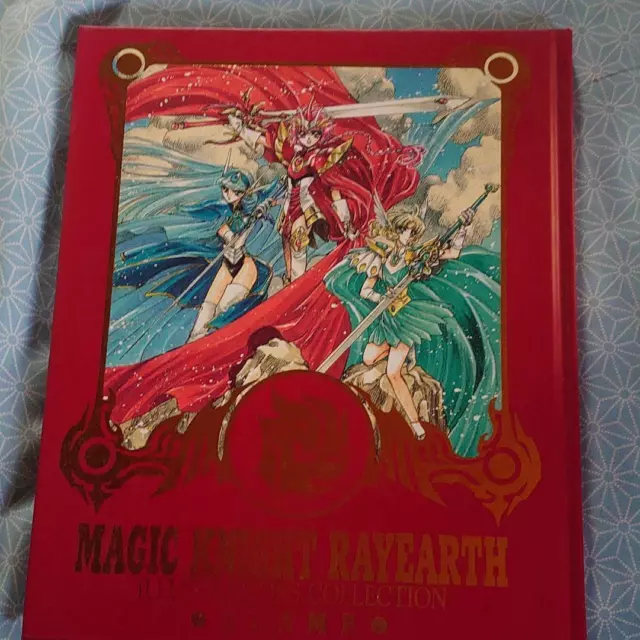 CLAMP Magic Knight Rayearth ILLUSTRATIONS COLLECTION Japon Art Book Vol.1 F/S