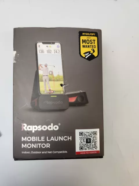Rapsodo Mobile Launch Monitor for Golf Indoor and Outdoor Use with GPS Satell...