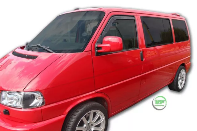 HEKO RAIN GUARDS WIND DEFLECTORS for VW T4 CARAWELLE TRANSPORTER 1990-2003 2pc 2