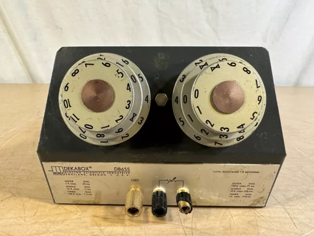 ESI Dekabox DB655 decade resistor