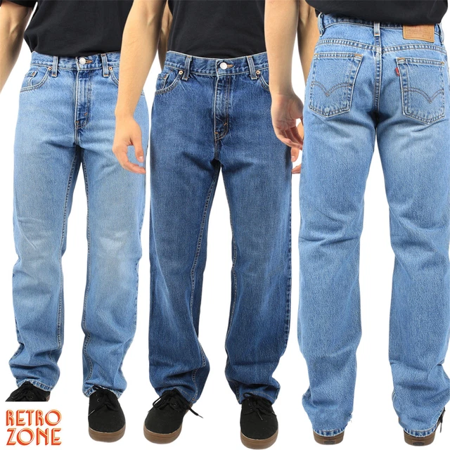 LEVIS 555 JEANS Coupe D tendue Denim Jambe Droite Grade A W30 W32
